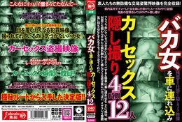 バカ女を車に連れ込みカーセックス隠し撮り 4時間12人